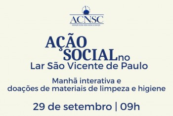 Associação Cultural N. Sra. da Conceição promove Ação Social no Lar São Vicente de Paulo