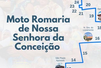 Moto Romaria do Círio da Conceição acontece quarta-feira, 15